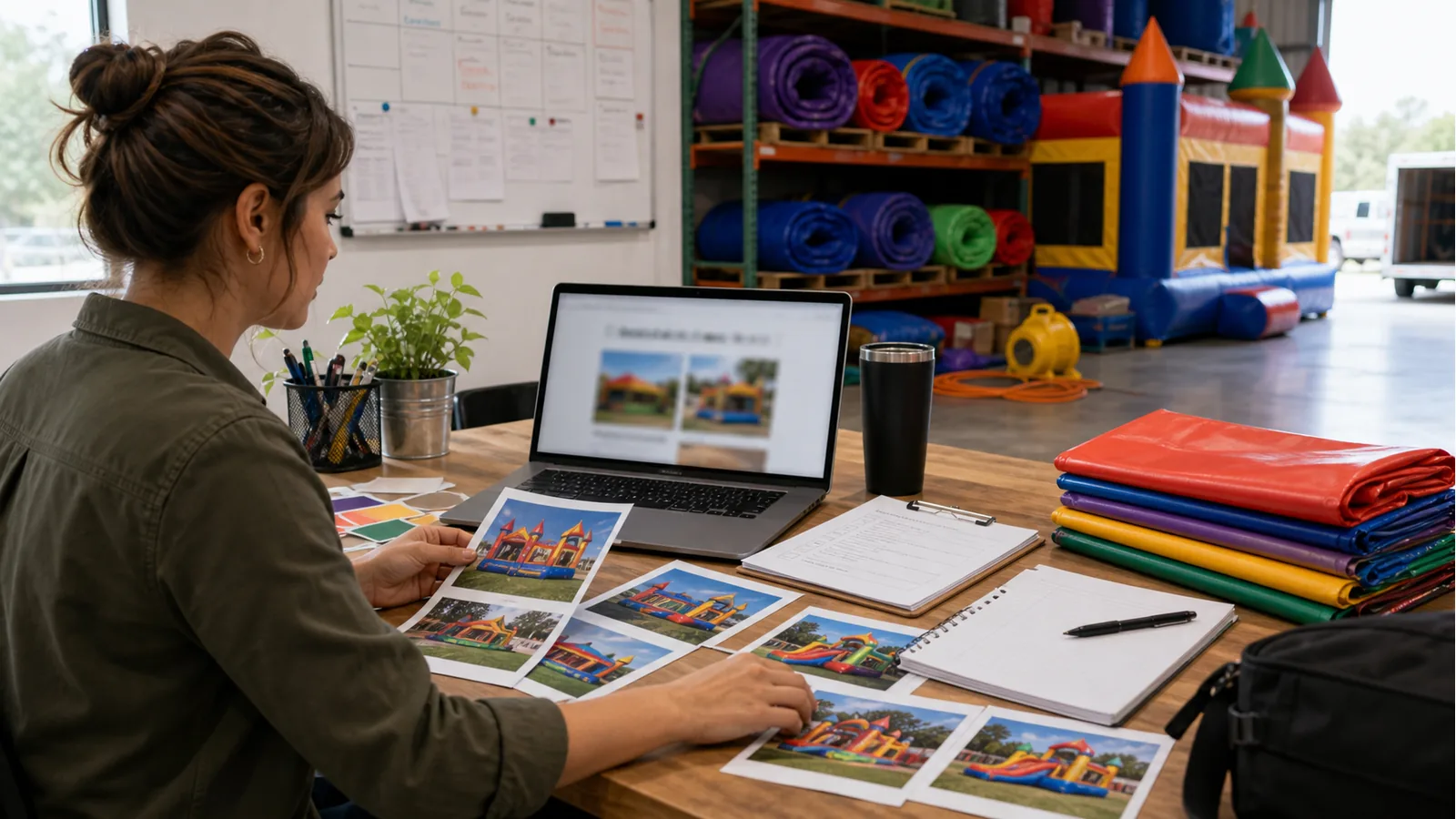 Best Website Structure for a Bounce House Rental Company visual guide