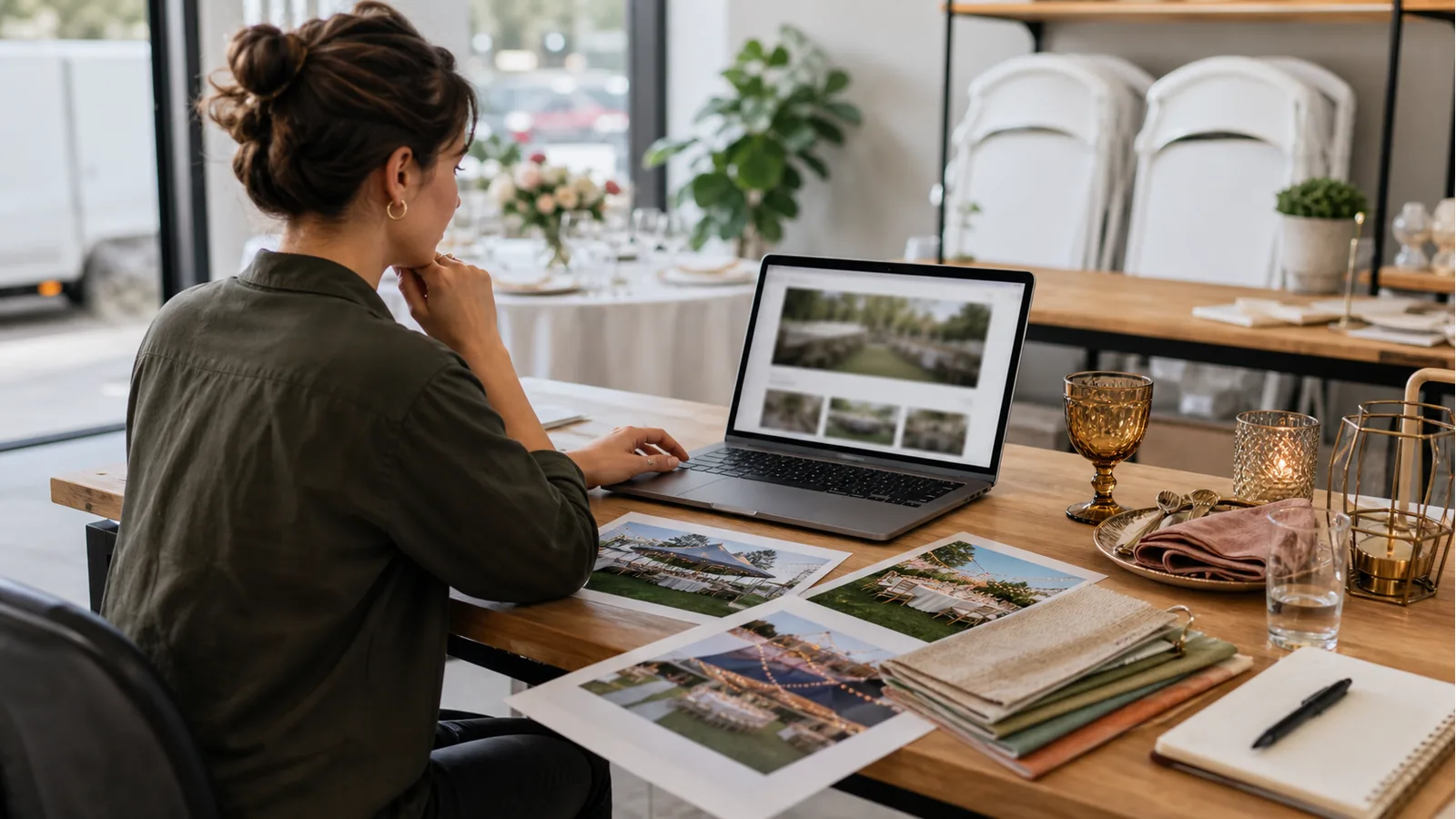 Business Profile and Homepage Content Tutorial realistic workflow image
