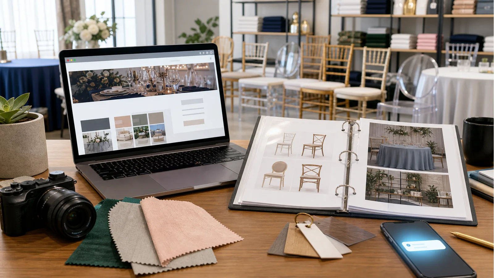 Rental Website Templates planning visual